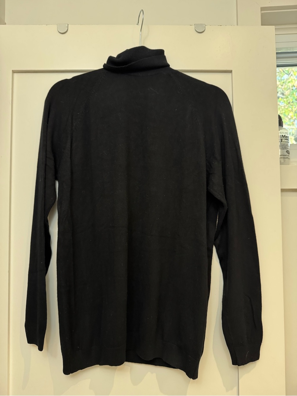 Zara Black Turtleneck Sweater - Slim Knit
